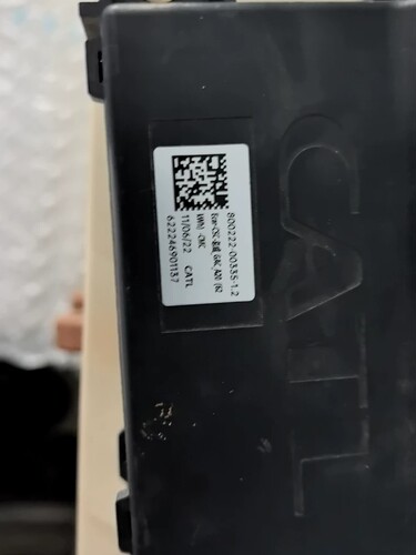 广汽埃安Y电池管理系统BMS，型号800222-00335-1.2，宁德时代原
