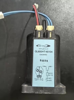 拆机GLVAC国力600A 24V高压直流继电器， 型号:GL600HT-45104