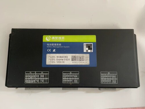 新能源电池管理系统BMS主控模块，拆机件，型号见图，接口齐全