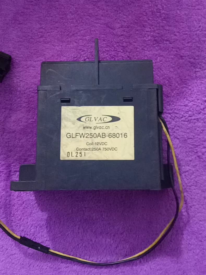GLVAC国力高压直流继电器GLFW250AB-68016，12V线圈
