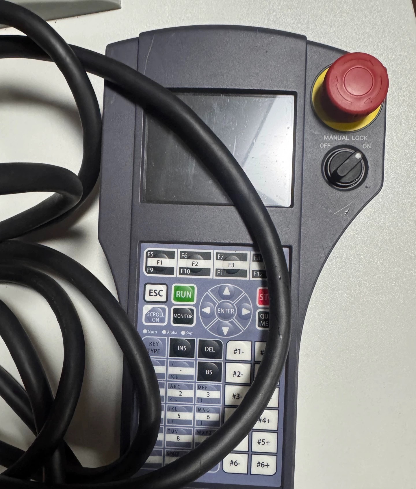 雅马哈机械手示教器PBX+5M+ 型号KCX-M5110-140