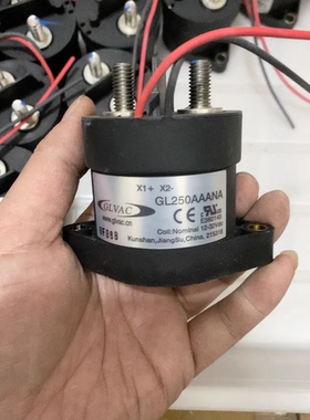 国力GLVAC高压直流接触器750V250A带触点 12/32VD