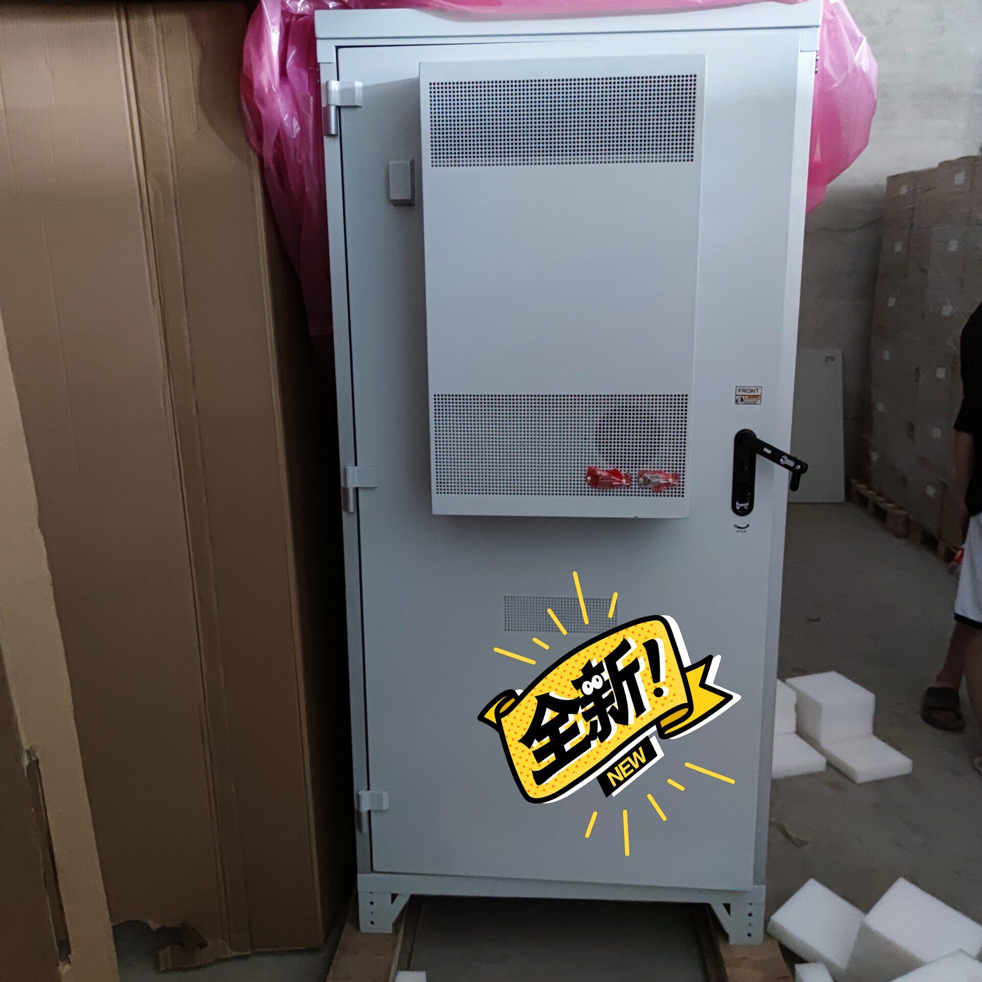 华为室外一体化机柜icc710-ha1-c3   双开门带1