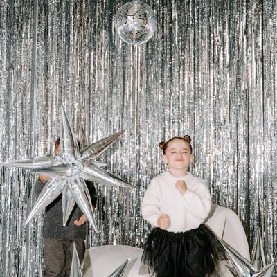 年会新年背景装饰雨丝帘