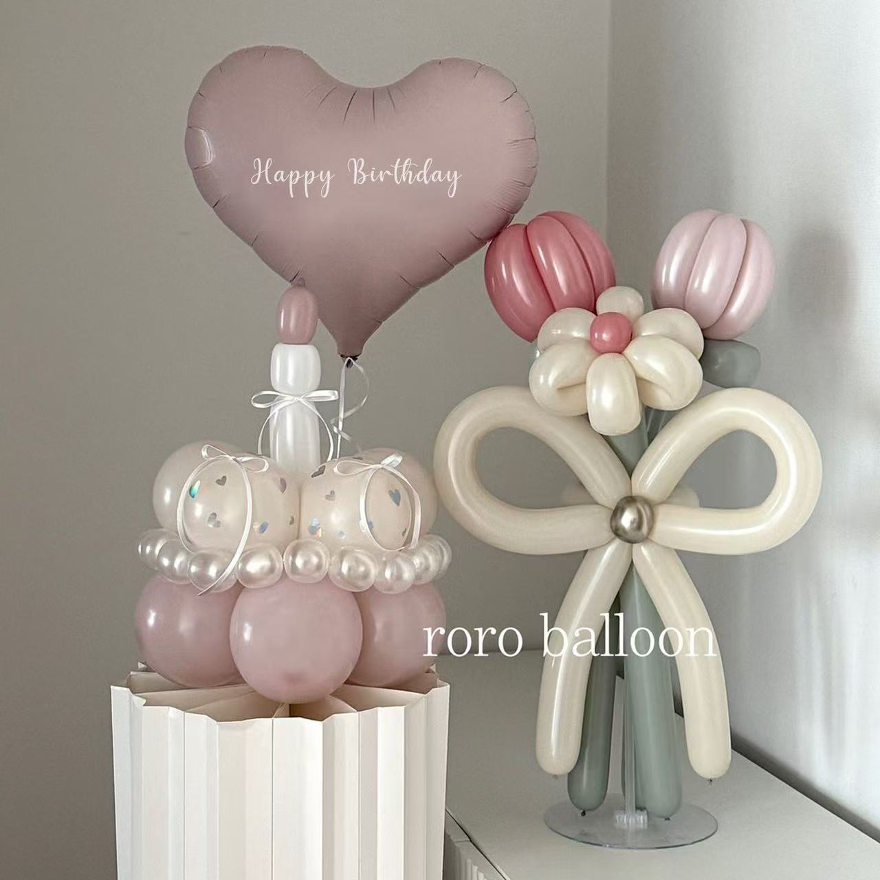 ins蛋糕气球装饰拍照道具