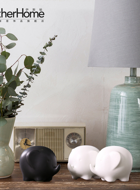 伊斯帖北欧风电视柜小动物摆件