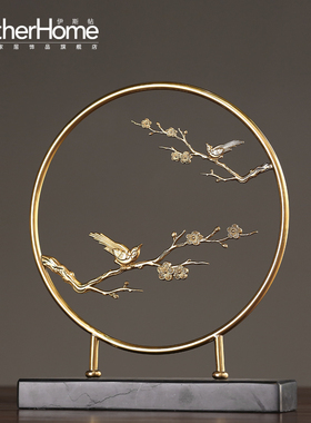 新古典风电视柜样板间软装摆件