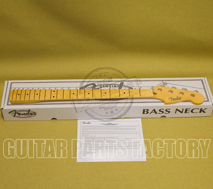 X标价9折 Fender 芬达美源系列'50s P贝斯琴颈 枫木指板099-0102