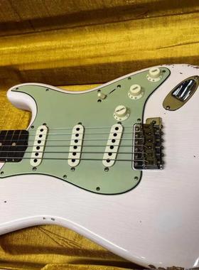 T88折Fender芬达Custom Shop 64 63 strat做旧乐手摇滚正品电吉他