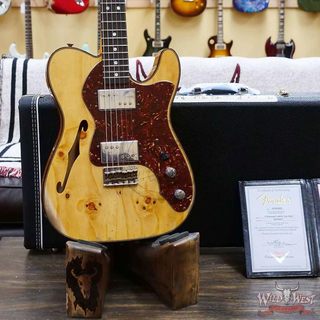 标价88折Fender芬达Custom Shop限量Knotty Cunife Tele Thinline