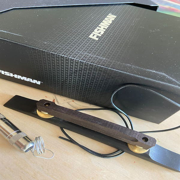 标价9折fishman渔夫拱形原声pro-arc-top民谣木吉它吉他拾音器