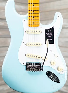 88折Fender芬达VINTERA 50S STRAT MODIFIED墨产电吉他014-9962