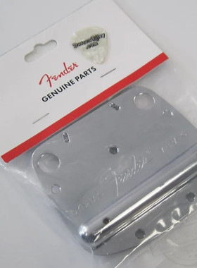 88折Fender芬达Mustang Dynamic Stoptail琴桥组件镀铬099 2065