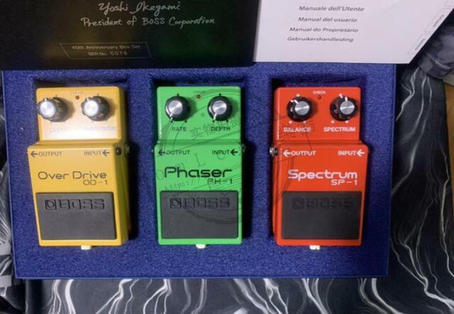 标价9折 BOSS BOX-40 全新40周年纪念款单块套装OD-1 PH-1 SP-1