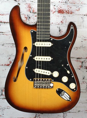美产Fender芬达限量款Suona Strat Thinline原装电吉他017 0271