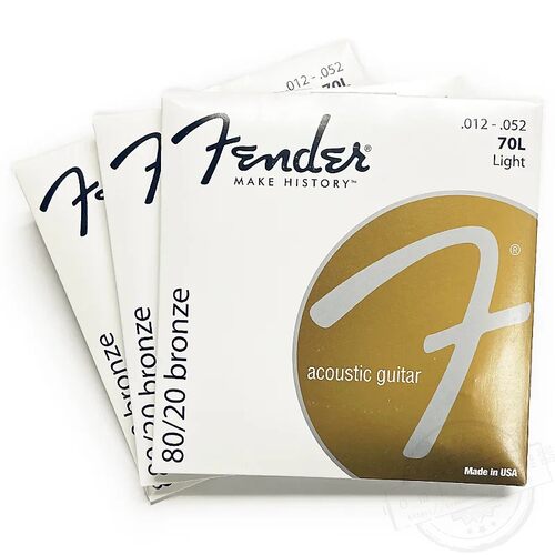 Fender芬达电吉他琴弦铜质