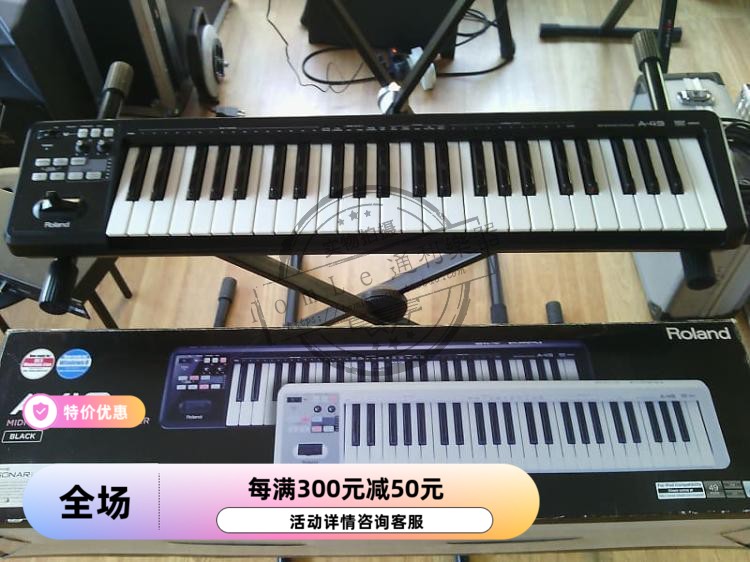 X9折Roland罗兰A-88MKII A-800PRO A-49力度感应编曲键盘光感控制