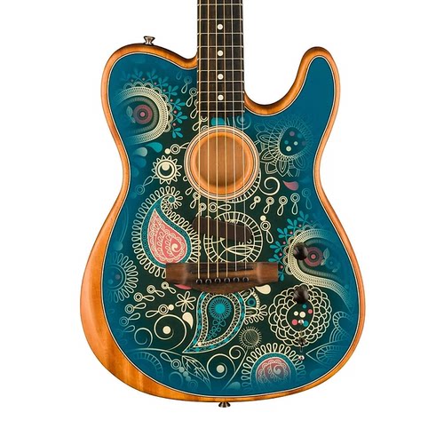 Fender芬达美产电木融合吉他