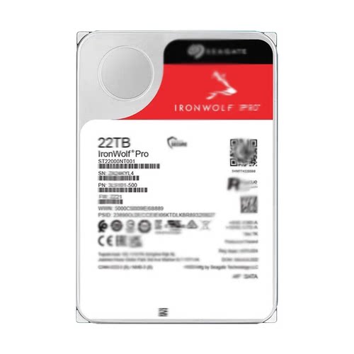 Seagate/希捷 ST22000NT001 22tb酷狼pro机械硬盘22t网络存储NAS
