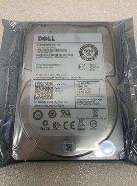 DELL 500G SAS 7.2K 2.5 ST9500620SS 55RMX 055RMX 硬盘