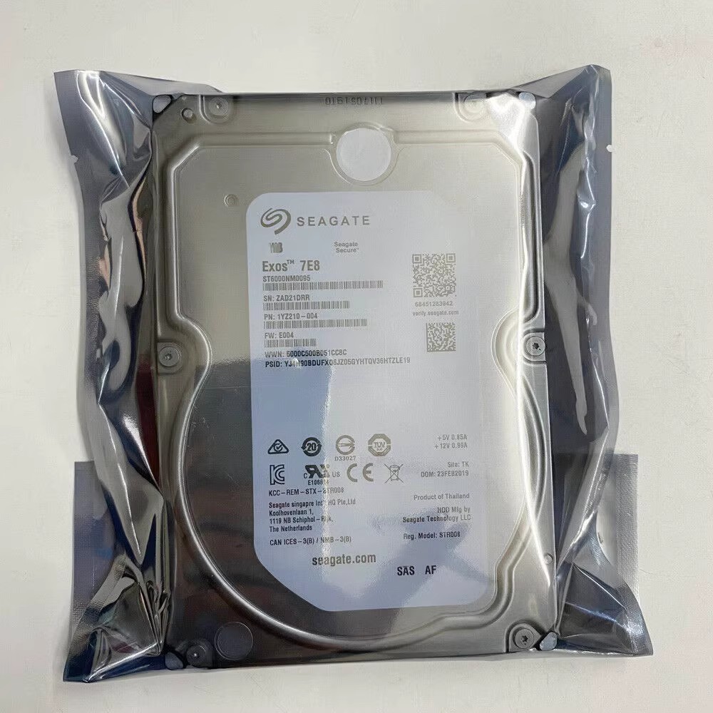 全新 浪潮 联想 ST6000NM0095 6T SAS 7200转3.5 256M服务器硬盘