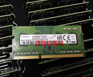 12800S PC3L 1600 YK0笔记本内存条 三星4G M471B5173DB0 1RX8