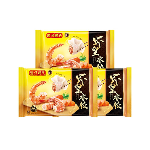 湾仔码头鲜美虾经典虾皇水饺