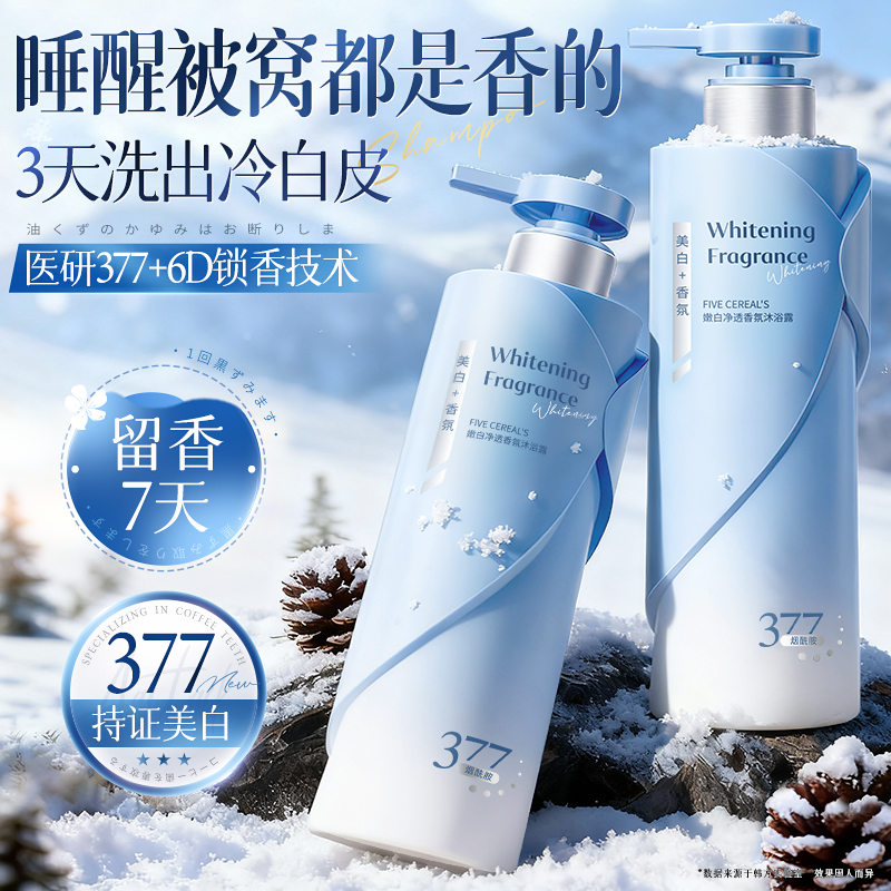 山姆同售&热销百万丨沐浴露第1名