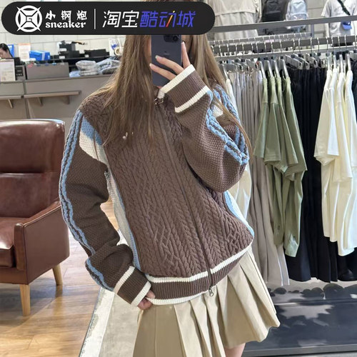 ADIDAS阿迪达斯开衫针织运动衫