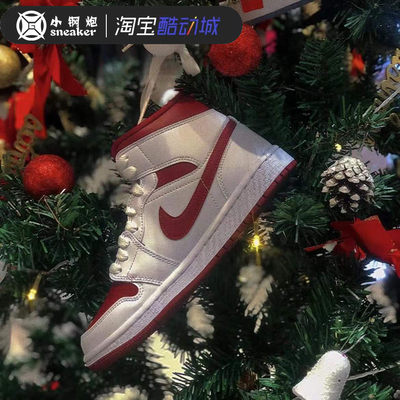 AIRJORDAN篮球鞋aj1白红芝加哥