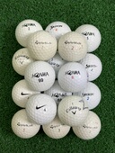 新手练习杂牌球高尔夫球下场比赛球练习场用球处理特价 包邮
