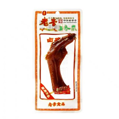 老李五香鸡爪即食下酒
