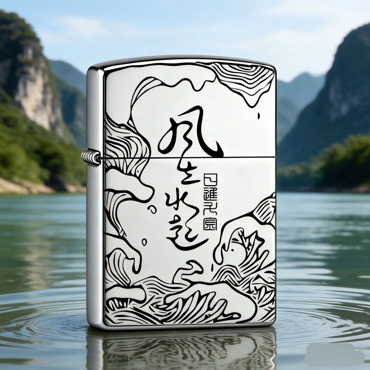 2026新款精雕风生水起煤油打火机限量版个性男士礼物
