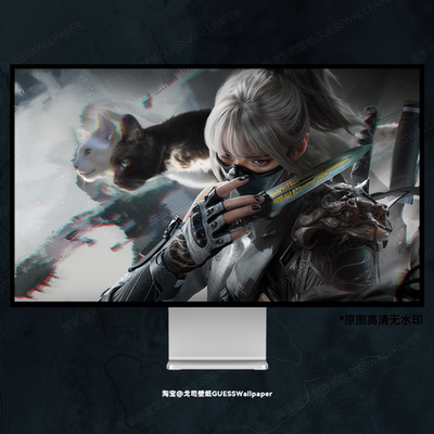 GUESSWP 6张三角洲行动麦晓雯水墨云图超清电脑手机平板壁纸Y4