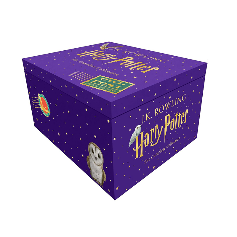 【自营】预售 哈利波特1-7套装 猫头鹰邮筒版 Harry Potter Owl Post Box Set Hb J K Rowling 精装 英文原版 艺术收藏精美盒装