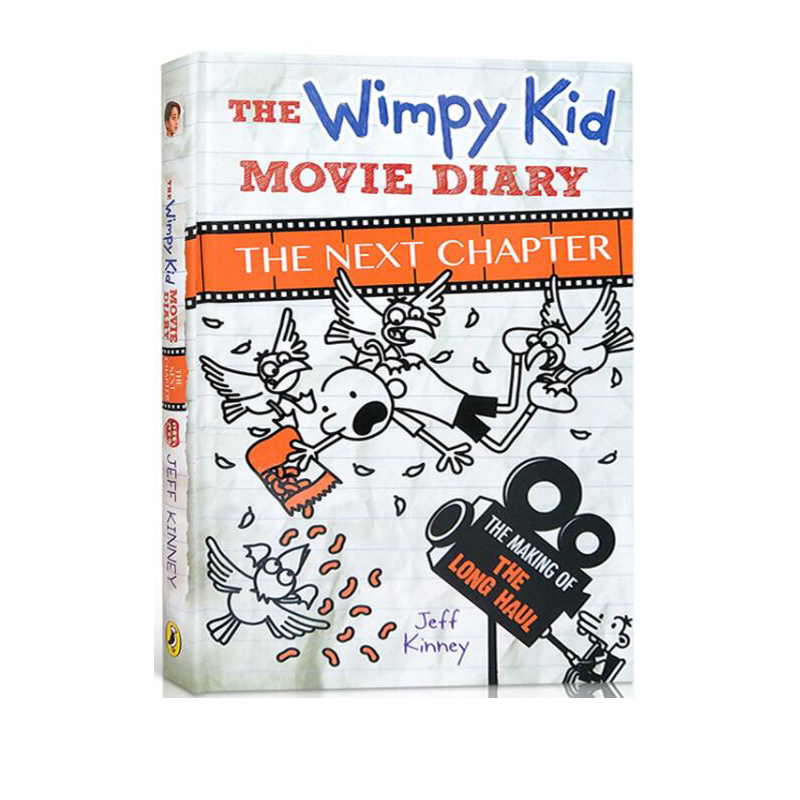 英文原版 The Wimpy Kid Movie Diary The Next Chapter 精装 小鬼日记 儿童章节 桥梁书 小屁孩日记 Jeff Kinney