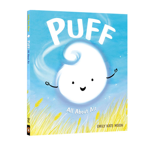 预售 英文原版 空气 Emily Kate Moon Puff All About Air 儿童科普绘本 自然科学知识百科图画书 精装 进口读物4-8岁