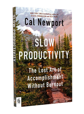 慢效率 Slow Productivity 英文原版 Cal Newport 自我提升与创造力 成功 励志 效率提高