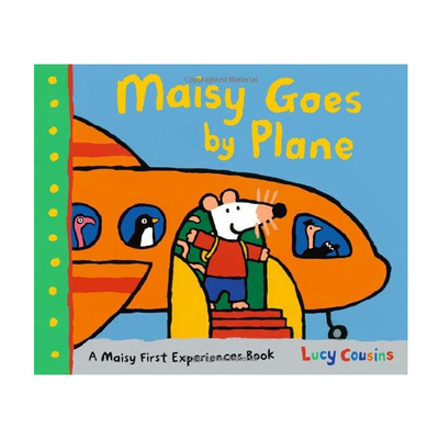 英文原版 Maisy Goes by Plane 小鼠波波乘飞机  Maisy First Experience 小鼠波波第一次生活体验