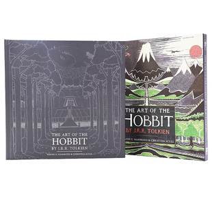 霍比特人艺术手稿集 The Art Of The Hobbit 托尔金 J.R.R.Tolkien 精装 英文原版中土故事奇幻小说 指环王作者作品 幕后故事