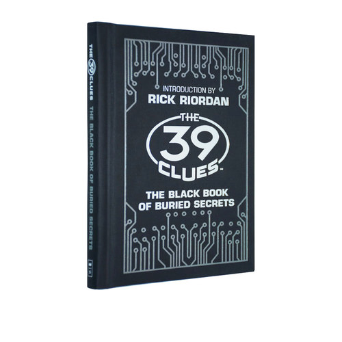 39条线索 The 39 Clues The Black Book Of Buried Secrets  精装 英文原版 桥梁章节书 益智类侦探推理小说
