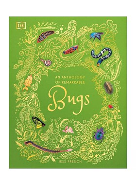 预售 DK典藏博物馆系列 非凡昆虫选集 DK An Anthology of Remarkable Bugs 儿童科普读物 精装收藏版