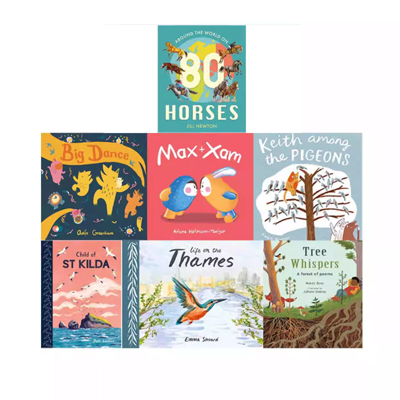 英文原版 Child's Play 爆款绘本7册套装 含一册精装 Life on the Thames/Max & Xam/The Last Child of St Kilda