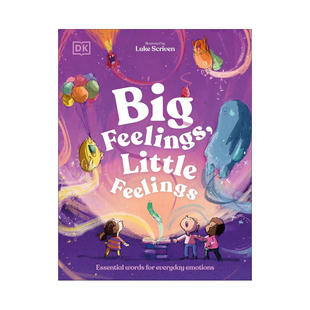 DK 英文原版 Big Feelings, Little Feelings 大情感，小情感 精装 情感图画书 5-9岁
