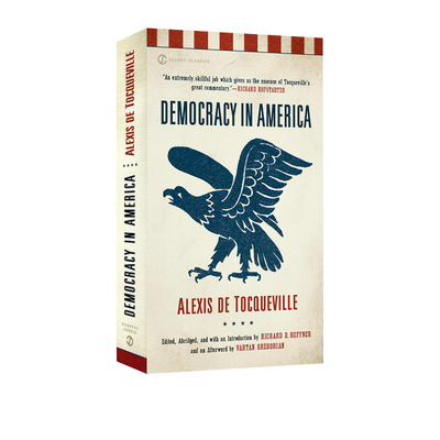 英文原版 论美国的民主/民主在美国 Democracy In America 托克维尔 经典名著
