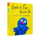 You the 50周年纪念版 112页厚本 芝麻街 英文原版 Fur 全彩绘本故事图画书 Sesame Love 精装 书 Street