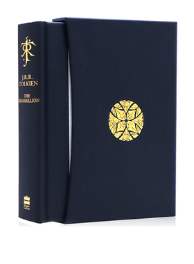 精灵宝钻精装豪华版 英文原版小说 The Silmarillion 魔戒指环王故事背景 经典文学奇幻小说青少年课外读物 J.R.R.Tolkien
