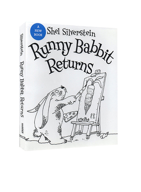 英文原版 Runny Babbit Returns 尼巴子兔 爱心树作者 精装 Shel Silverstein 谢尔希尔弗斯坦 儿童诗词诗歌绘本