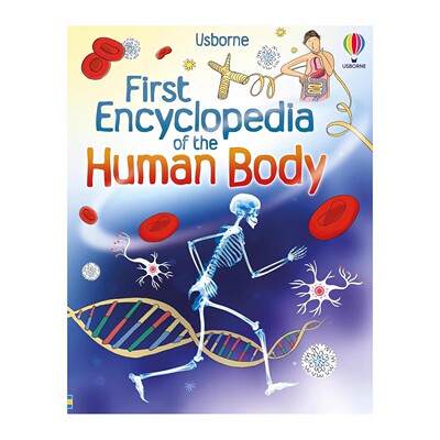 预售 Usborne 人体百科全书 First Encyclopedia of the Human Body 单词幼儿早教英语启蒙精装版