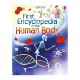 Human Usborne First Body 人体百科全书 版 单词幼儿早教英语启蒙精装 预售 Encyclopedia the